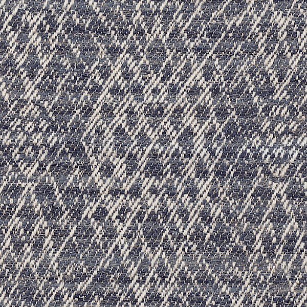 A white-coloured sample of a flat woven fabric from the Naturals Collection with brown patterns.